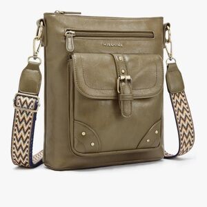 Missnine Olive Crossbody Bag